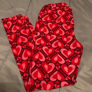 LuLaroe valentine leggings